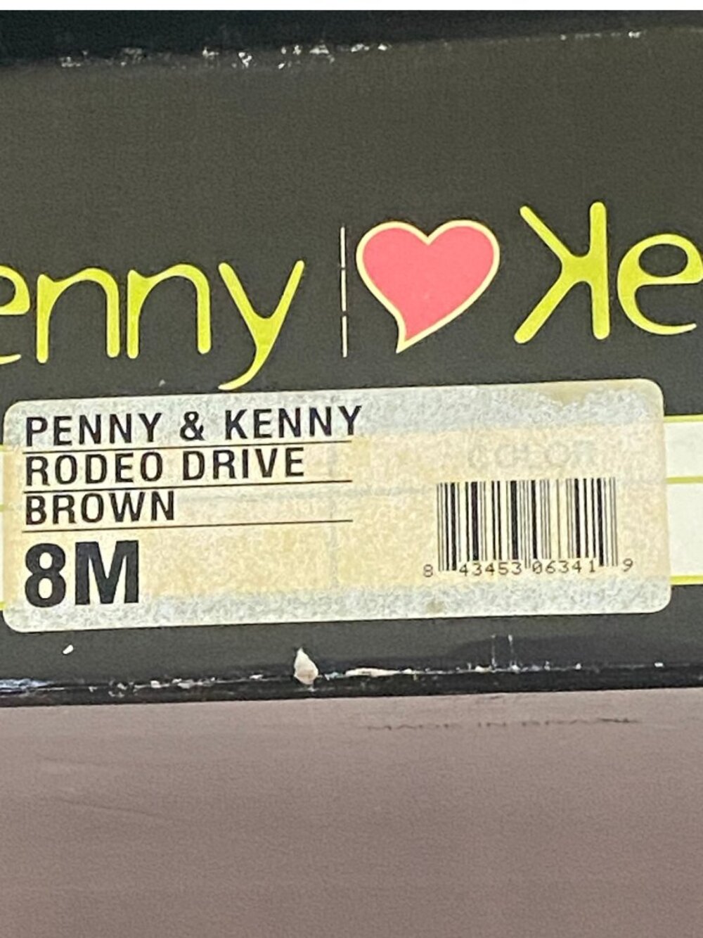 Penny Loves Kenny Rodeo Drive Brown Leather Western Boots Size 8 - Picture 10 of 13